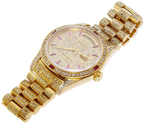 rolex presidential ruby|rolex president diamond bracelet.